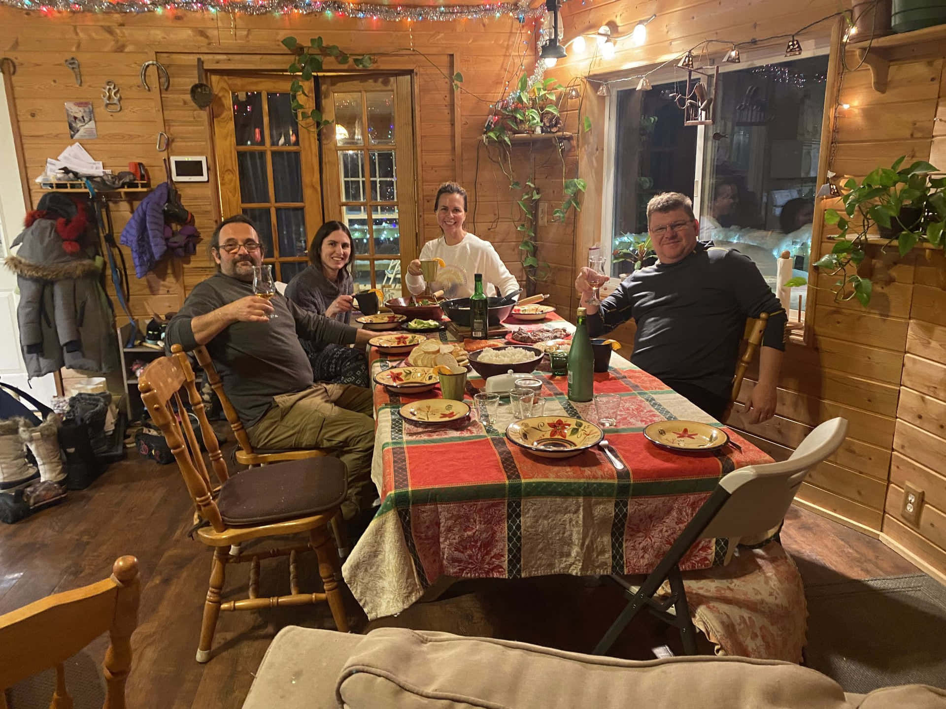 סאונה מחוממת עץ - 7