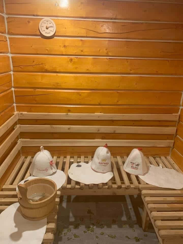 סאונה מחוממת עץ - 8